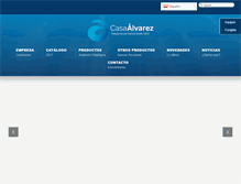 Tablet Screenshot of casaalvarez.com